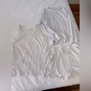 Tommy John White Pajama Set